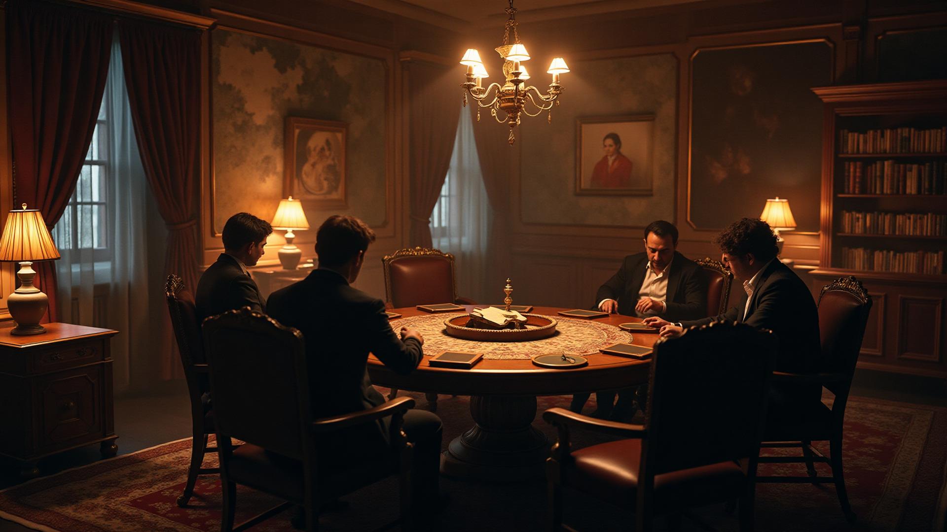 Secret Society meeting room